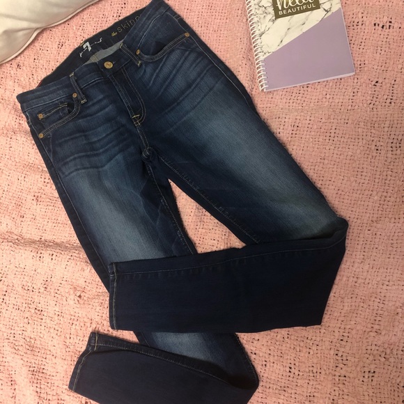 7 For All Mankind Denim - 7 for all Mankind the Skinny Jean